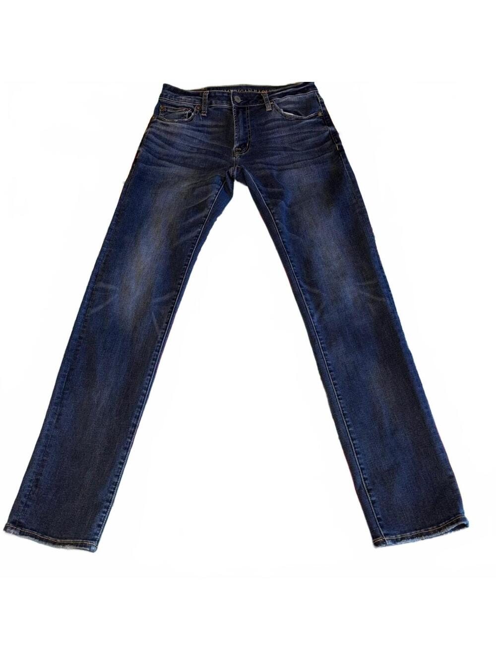 American Eagle Extreme Flex Dark Wash Jeans Mens 30x34 Classic Denim AE
